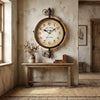 Double-Sided Station Wall Clock