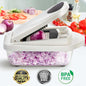 10-in-1 Vegetable Chopper with 8 Blades