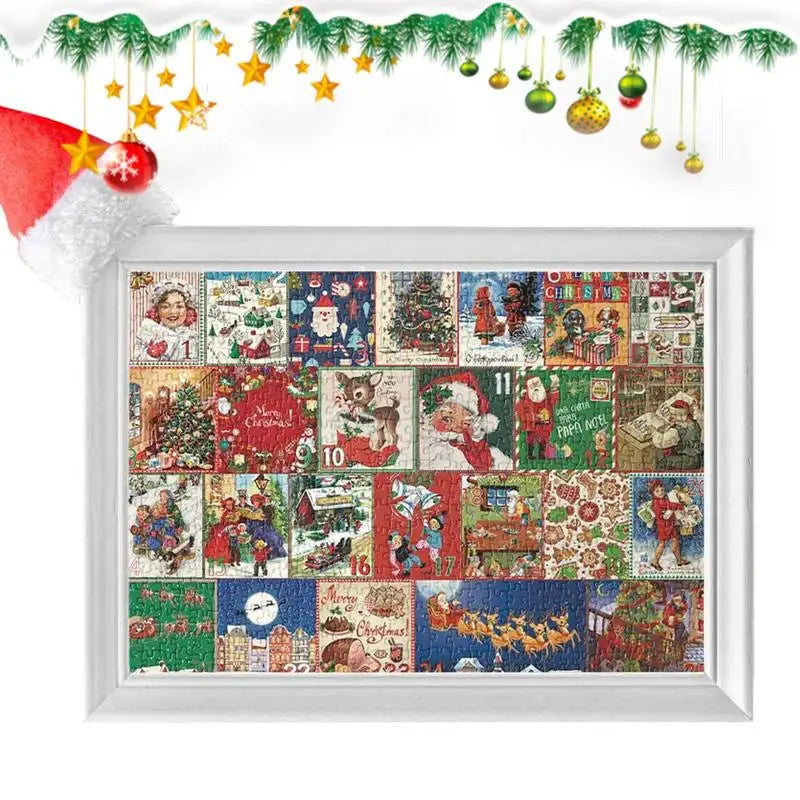 Christmas Jigsaw Puzzle Advent Calendar – detail view