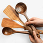 11-Piece Wooden Kitchen Utensil Set