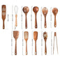 11-Piece Wooden Kitchen Utensil Set