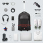 Rolling Laptop Backpack – close-up