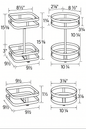 360° Rotating Storage Rack