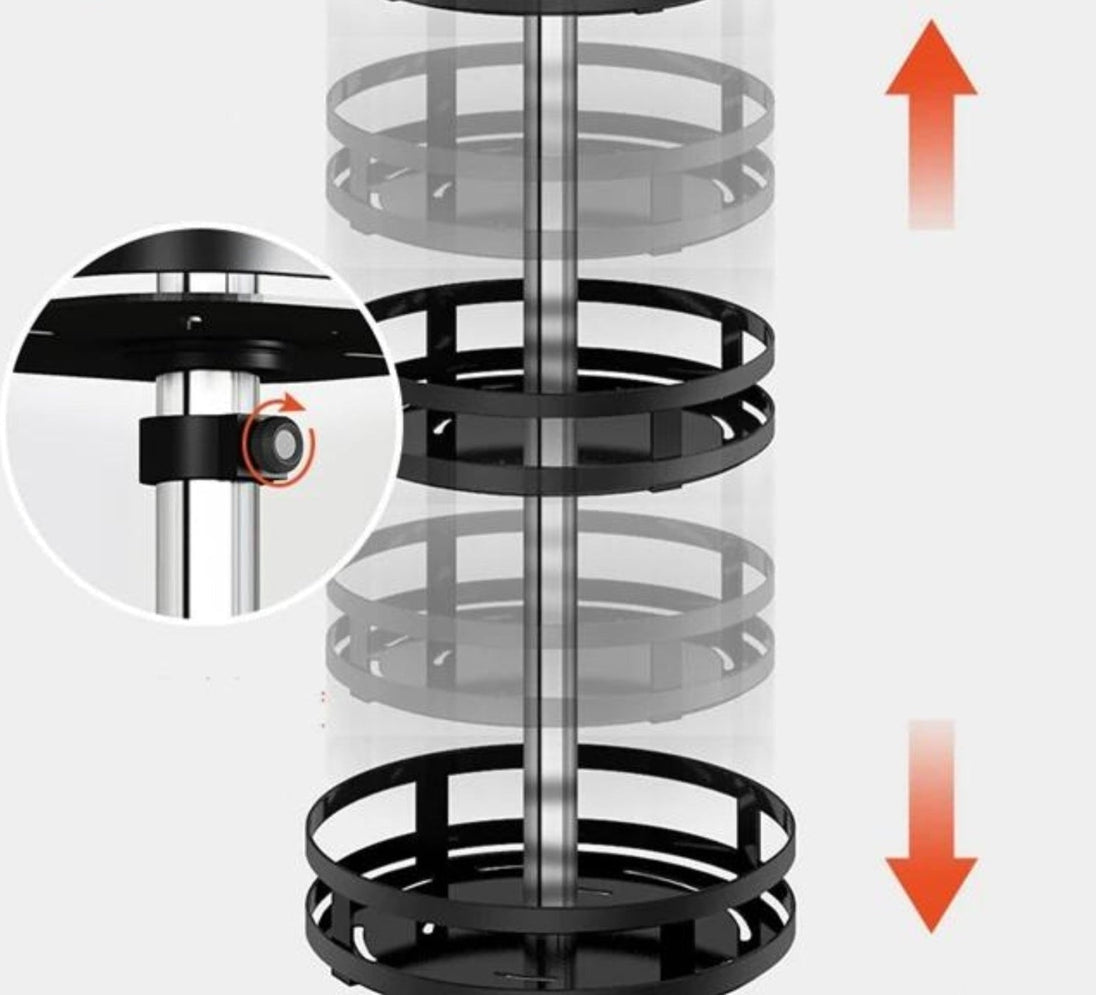 360° Rotating Storage Rack