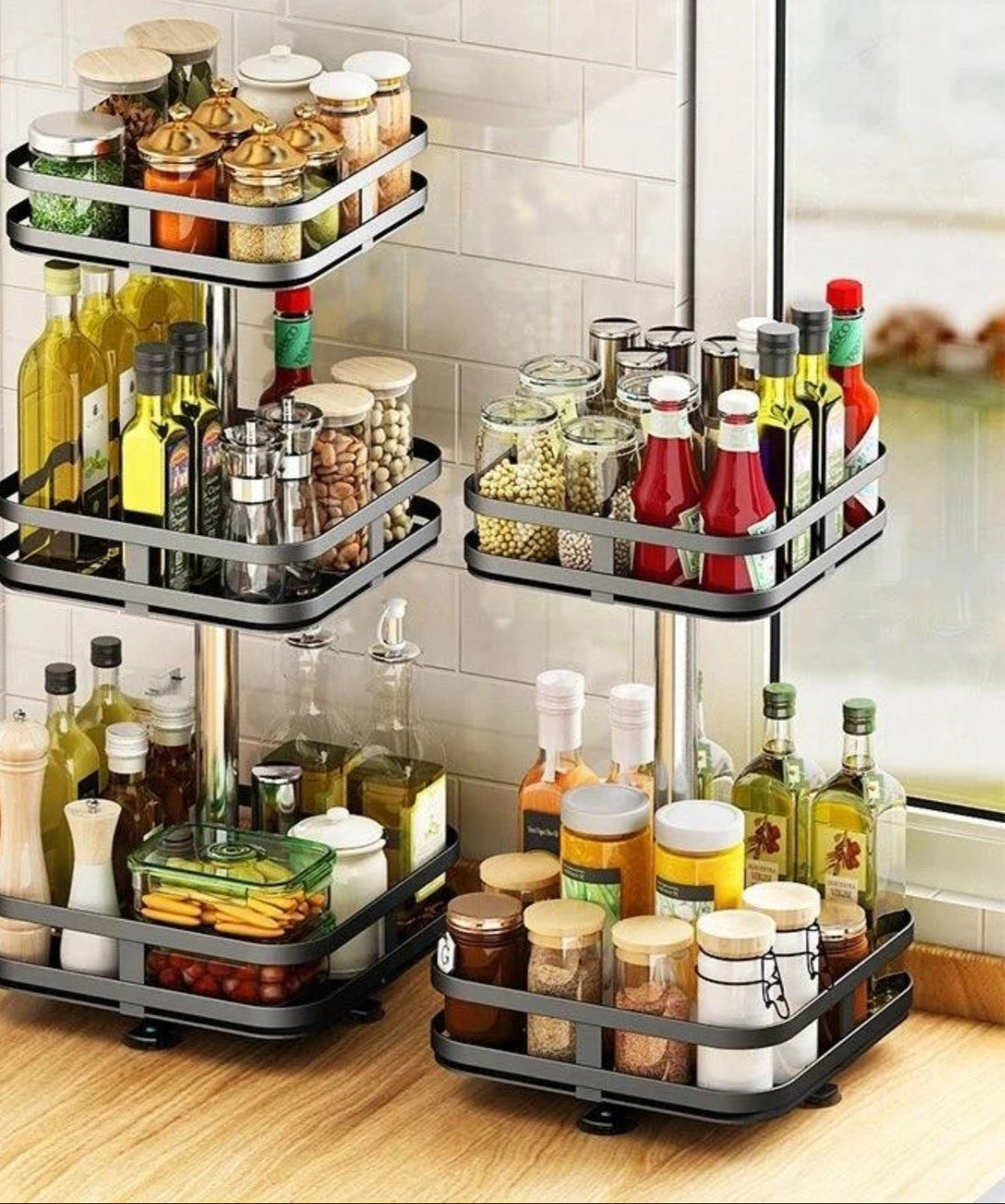 360° Rotating Storage Rack