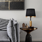 Black and Gold Vintage Table Lamp – product photo