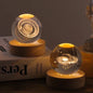 3D Engraved Crystal Ball Night Light