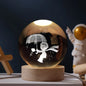 3D Engraved Crystal Ball Night Light – Umbrella