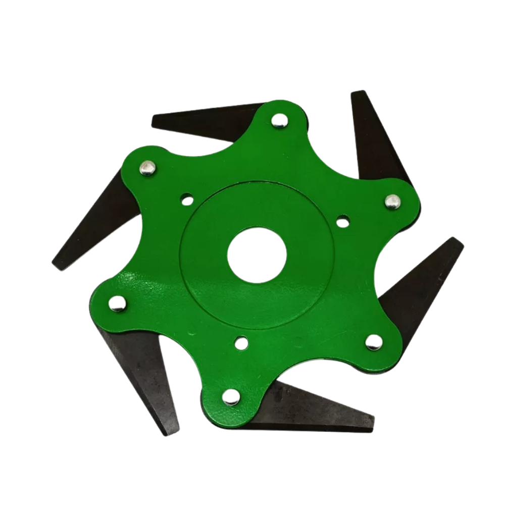 6-Blade Steel Brush Cutter Head