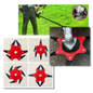 6-Blade Steel Brush Cutter Head