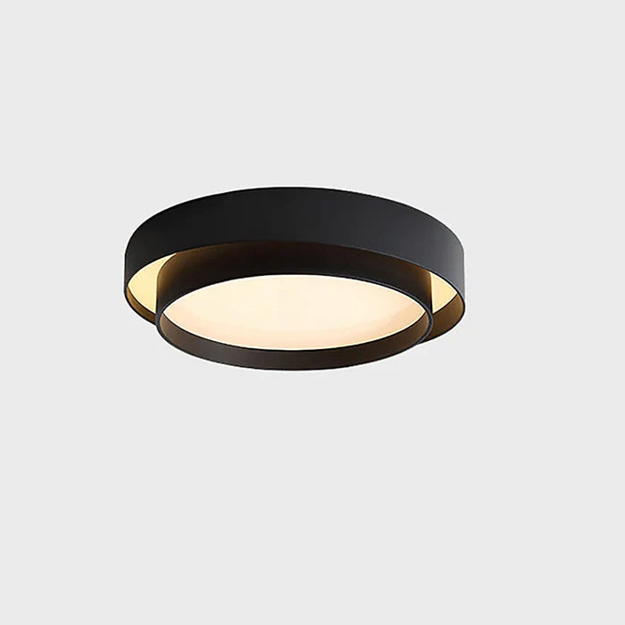 Round Iron LED Ceiling Light – detail view