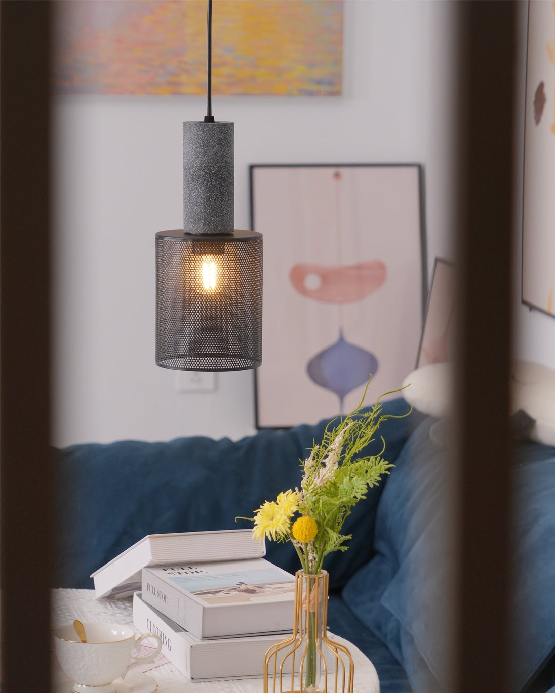 Concrete Pendant Light – design detail 30