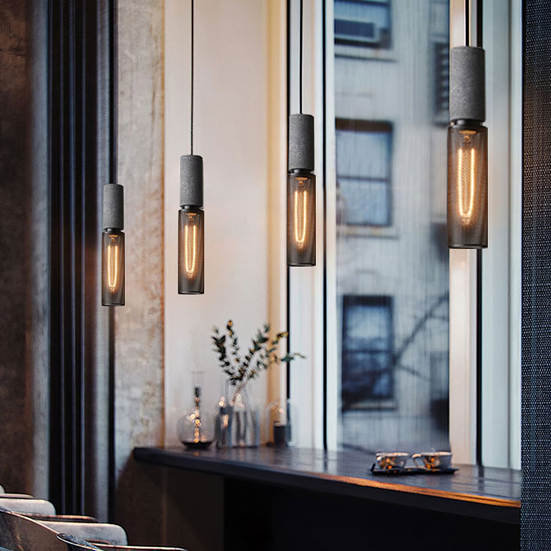 Concrete Pendant Light – alternative angle 17