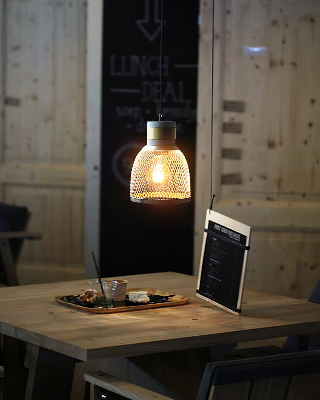 Concrete Pendant Light – detail view