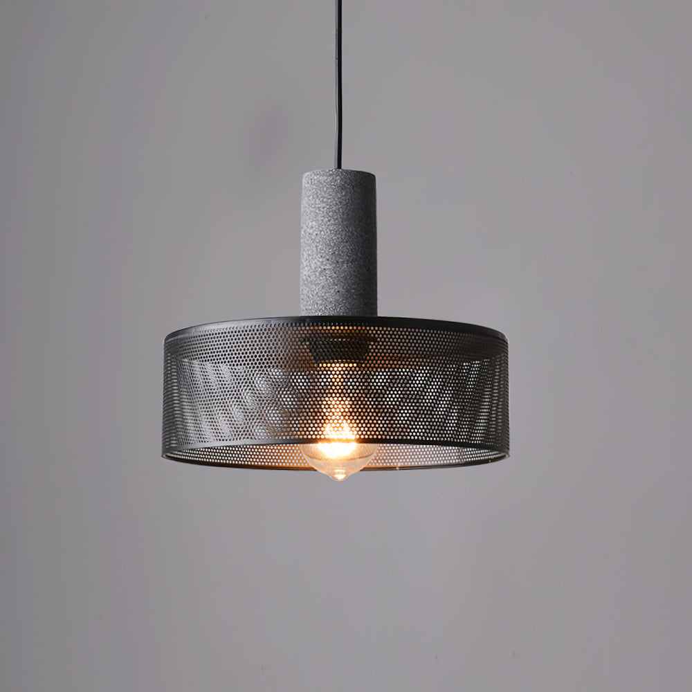 Concrete Pendant Light – close-up 14