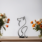 Abstract Dog Sculpture