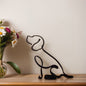 Abstract Dog Sculpture – Beagle