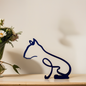 Abstract Dog Sculpture – Bull Terrier