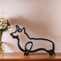 Abstract Dog Sculpture – Corgi
