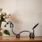 Abstract Dog Sculpture – Dachshund