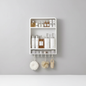 Adhesive Wall-Mounted Bathroom Shelf