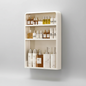 Adhesive Wall-Mounted Bathroom Shelf