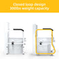 Adjustable Toilet Safety Frame with Rails