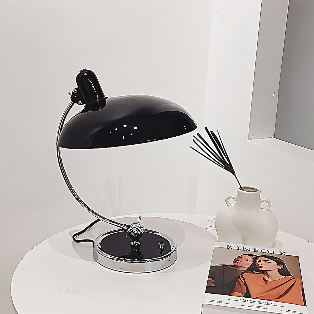 Adjustable Vintage Iron Desk Lamp