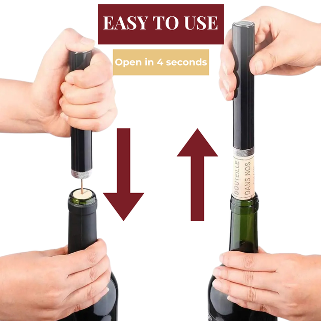 Air Pressure Wine Bottle Opener