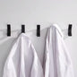 Aluminium Wall Hooks, set of 5