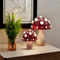 Amanita Mushroom Table Lamp – detail view