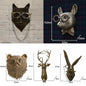 Animal Head Wall Decoration