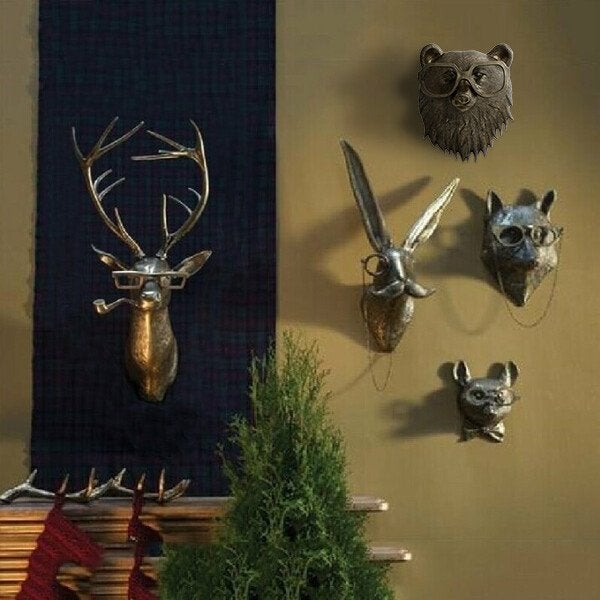 Animal Head Wall Decoration