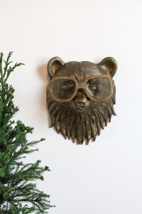 Animal Head Wall Decoration, bear