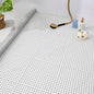 Anti-Slip Rubber Shower Mat Tiles in white
