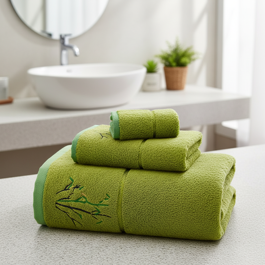 Bamboo Fibre Towel Set