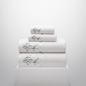 Bamboo Fibre Towel Set in White