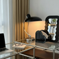 Bauhaus Arc Table Lamp – in a room setting