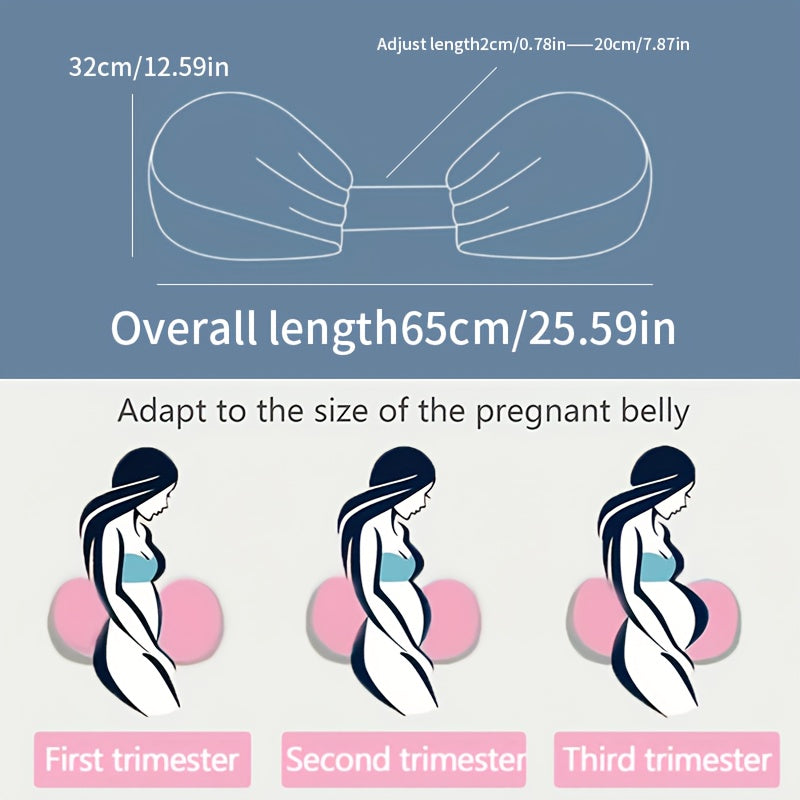 Adjustable Wedge Pregnancy Pillow – detail view
