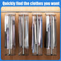 Clear Garment Covers with Side Zip, 6-Pack