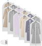 Clear Garment Storage Bags, 12-Pack
