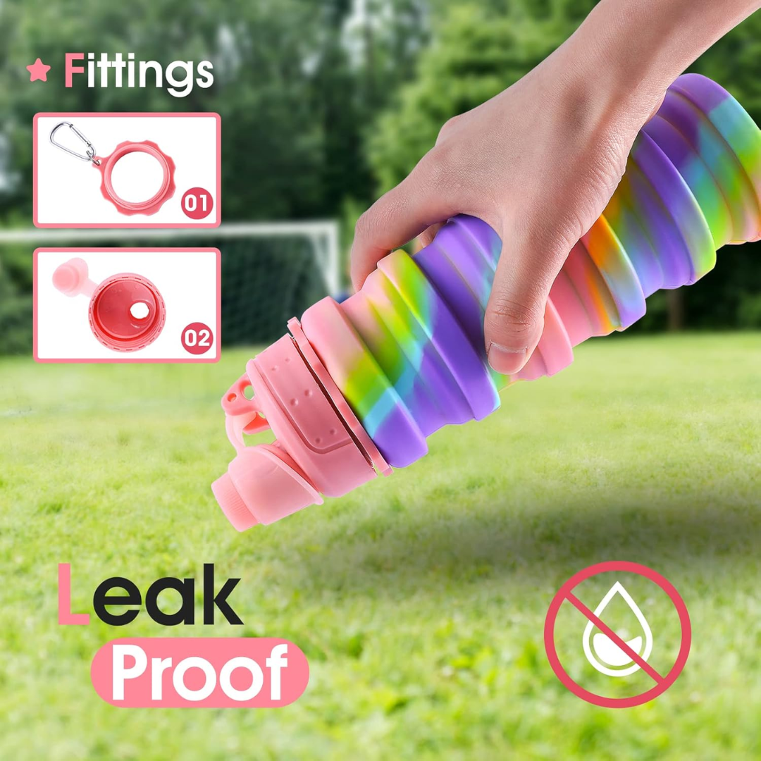 Collapsible Silicone Water Bottle