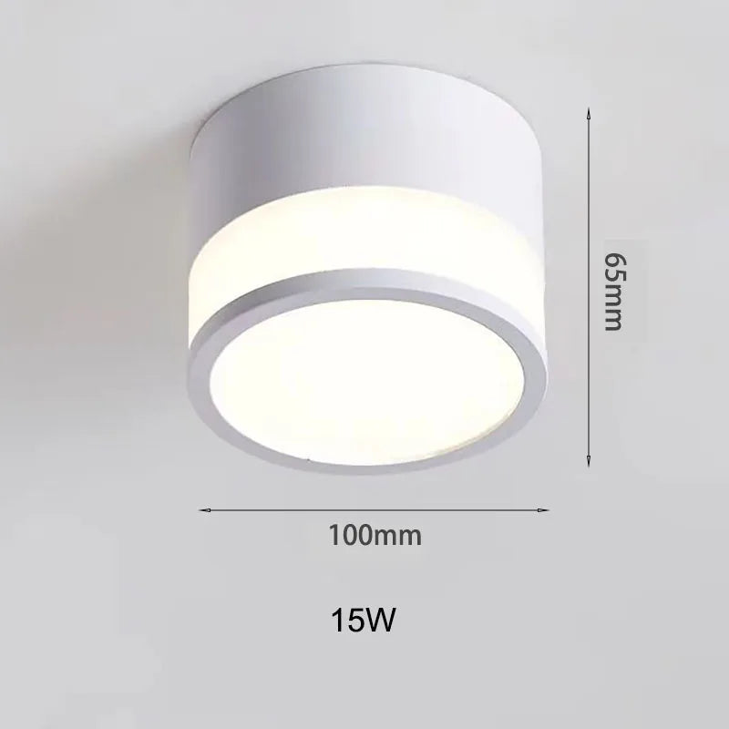 Surface-Mounted LED Downlight – design detail