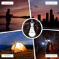 Cordless LED Lamp with Remote Control in white