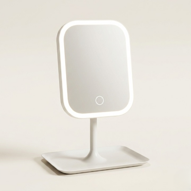 Cordless LED Vanity Mirror with Touch Dimmer