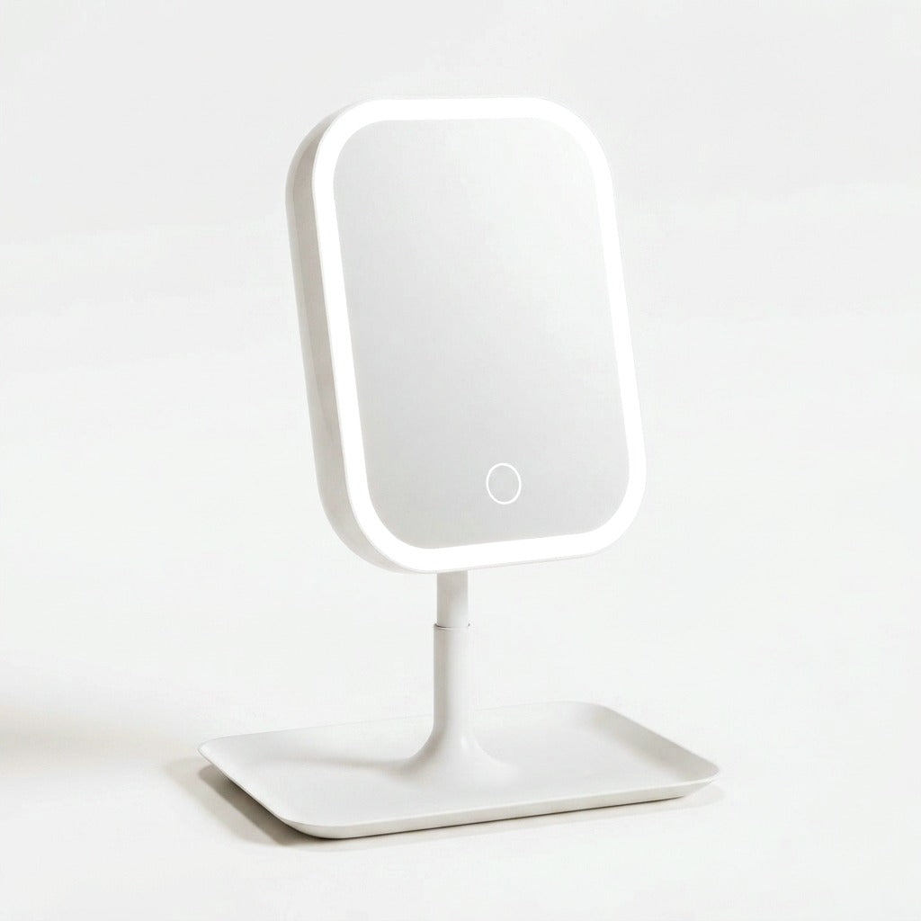 Cordless LED Vanity Mirror with Touch Dimmer