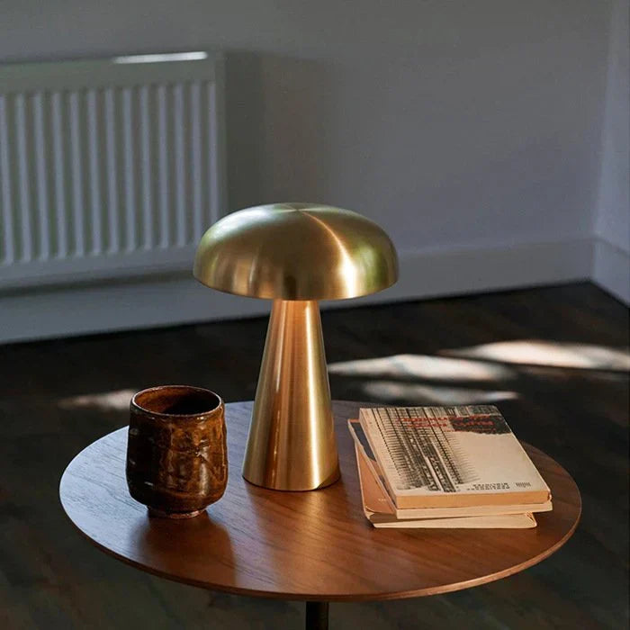 Cordless Mushroom Table Lamp