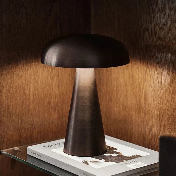 Cordless Mushroom Table Lamp