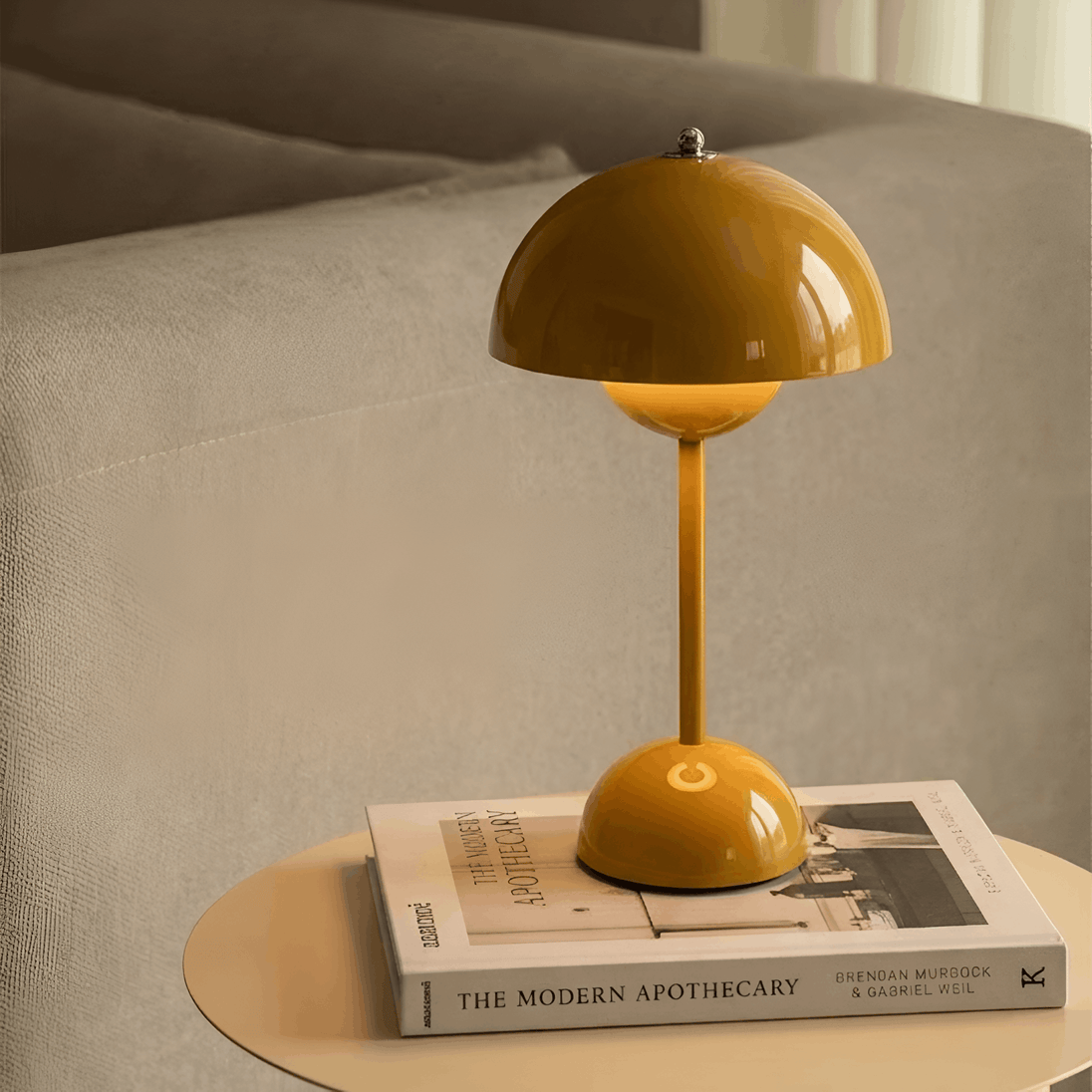 Cordless rechargeable LED table lamp