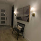 Cordless Fabric Shade Wall Light – alternative angle